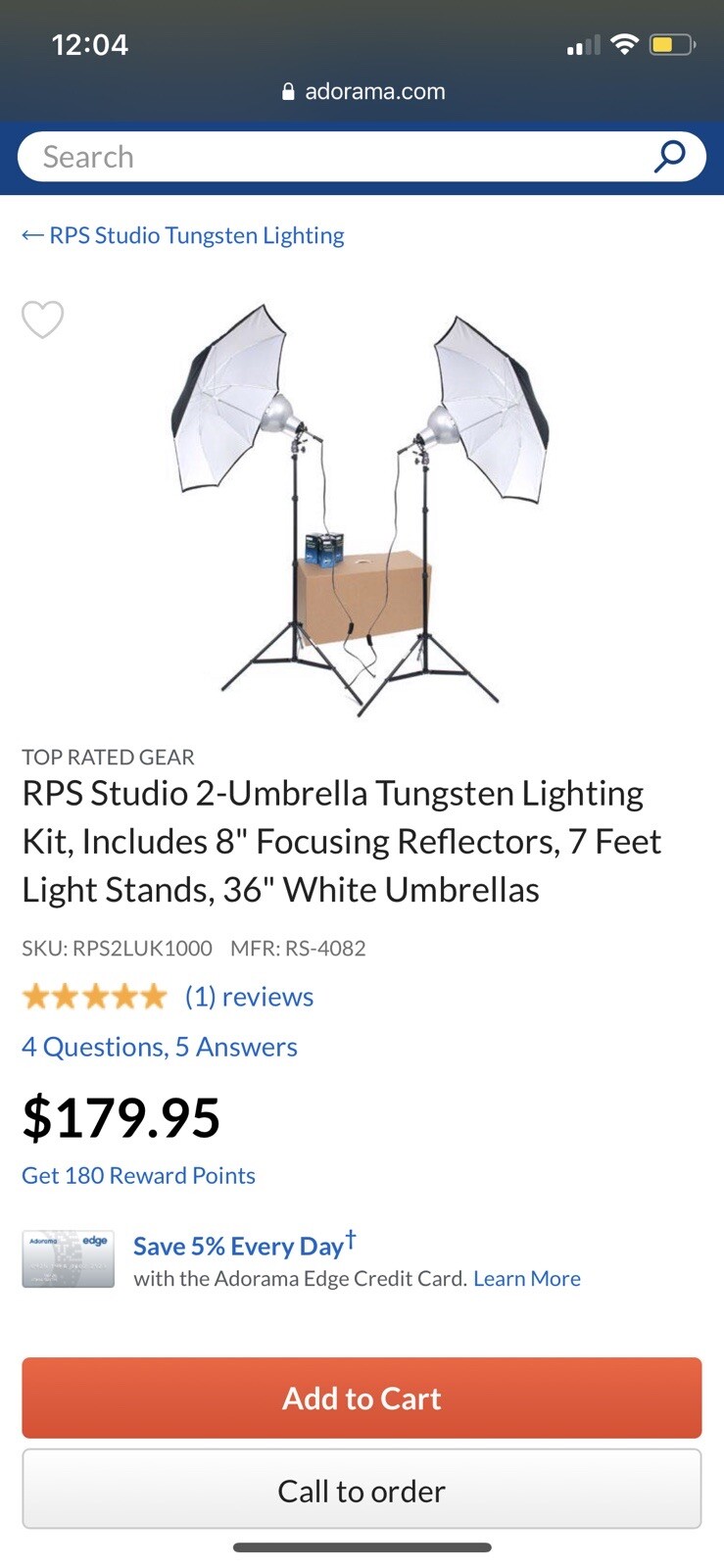 rps studio lights