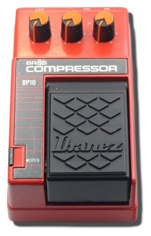 Ibanez BP10 BASS COMPRESSOR Pedal 7298 Tested & Works