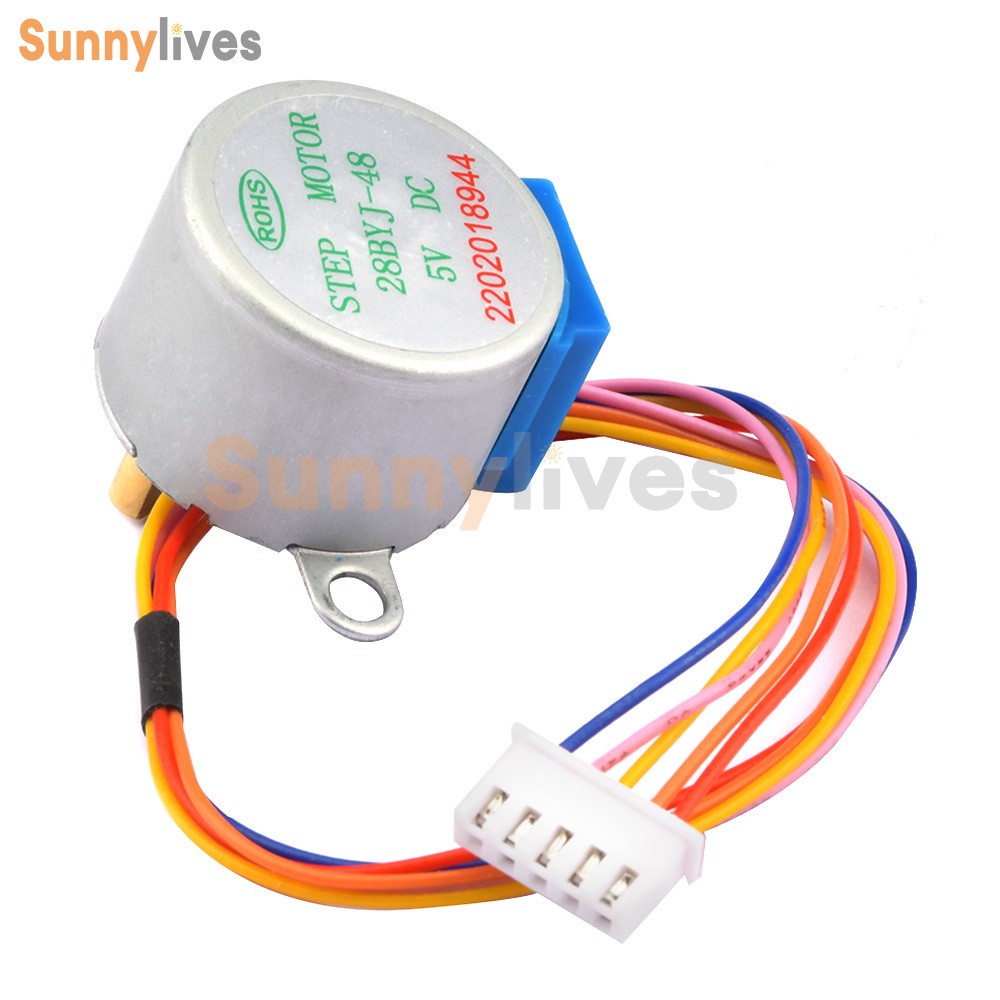 10PCS 28BYJ-48 Valve Gear Stepper Motor DC 5V 4 Phase Step Motor module Arduino