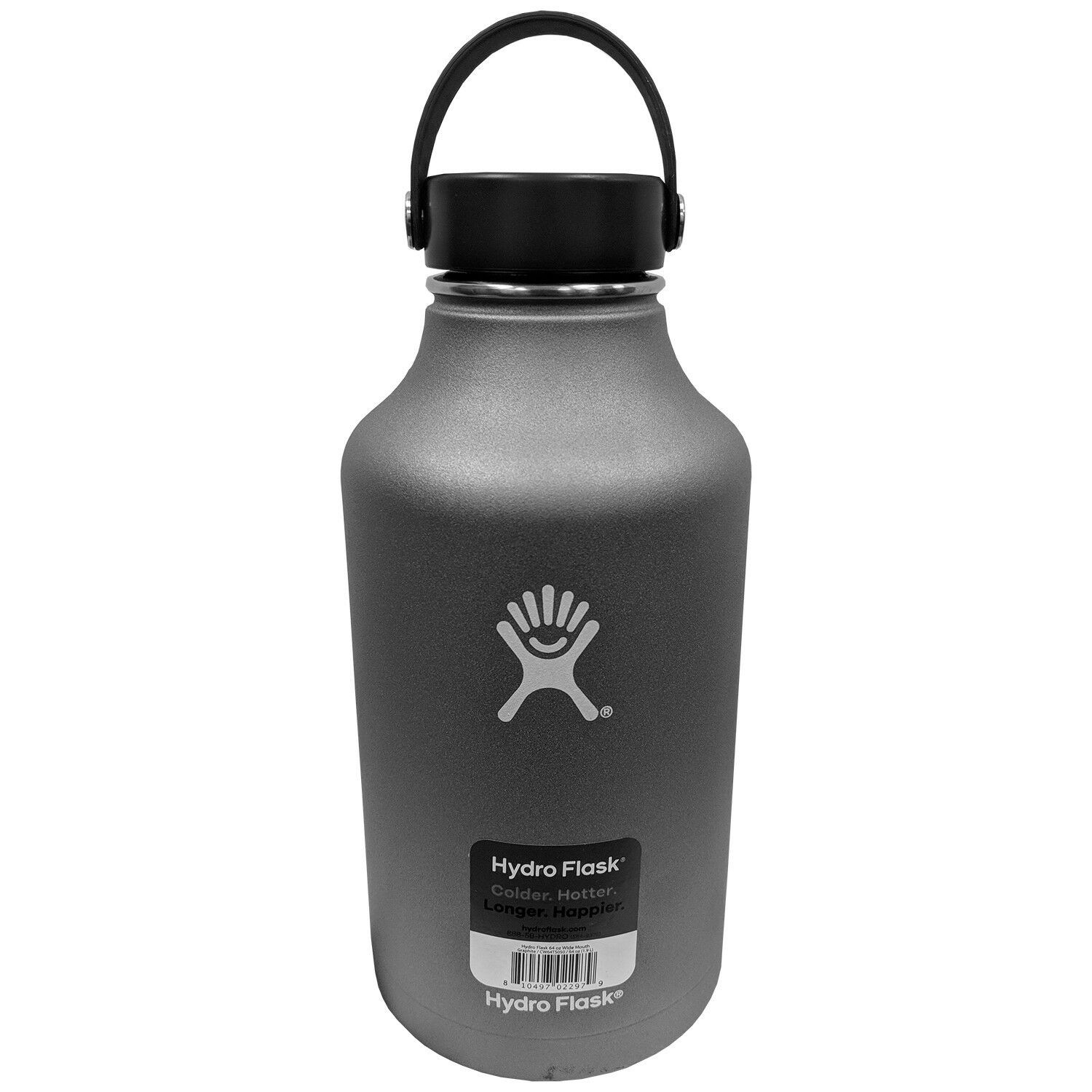 Hydro Flask 64 oz Double Wall Stainless Steel Leak Proof Sports Water Bottle