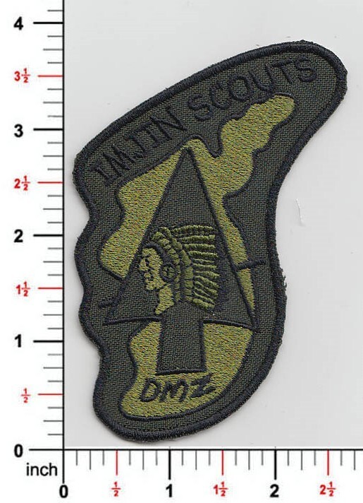 IMJIN SCOUT PATCH (SUBDUED) KOREAN DMZ