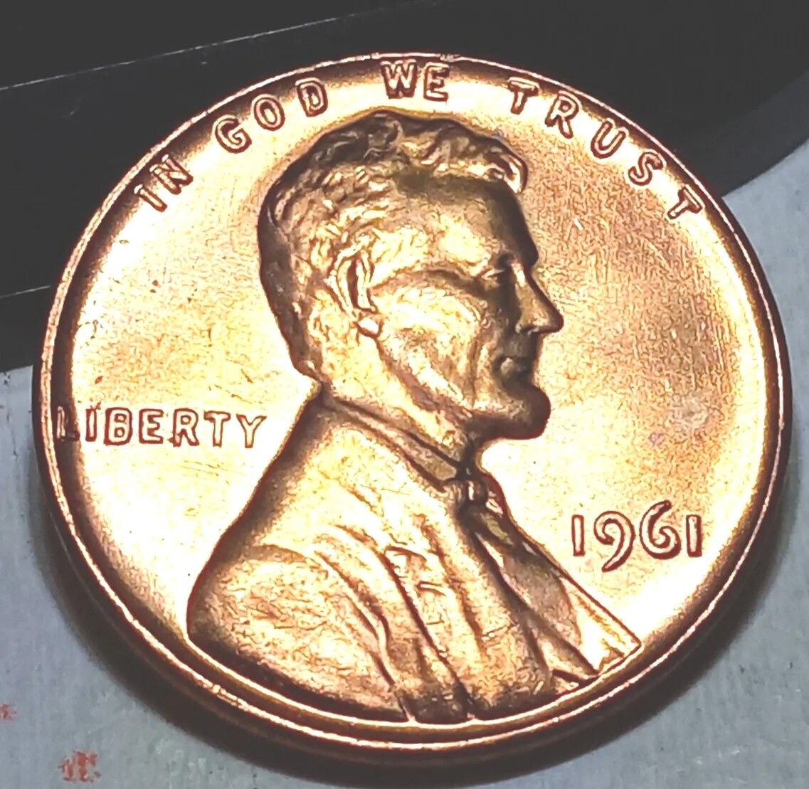 1961 P Lincoln Memorial Cent  BU Uncirculated  Free Shipping