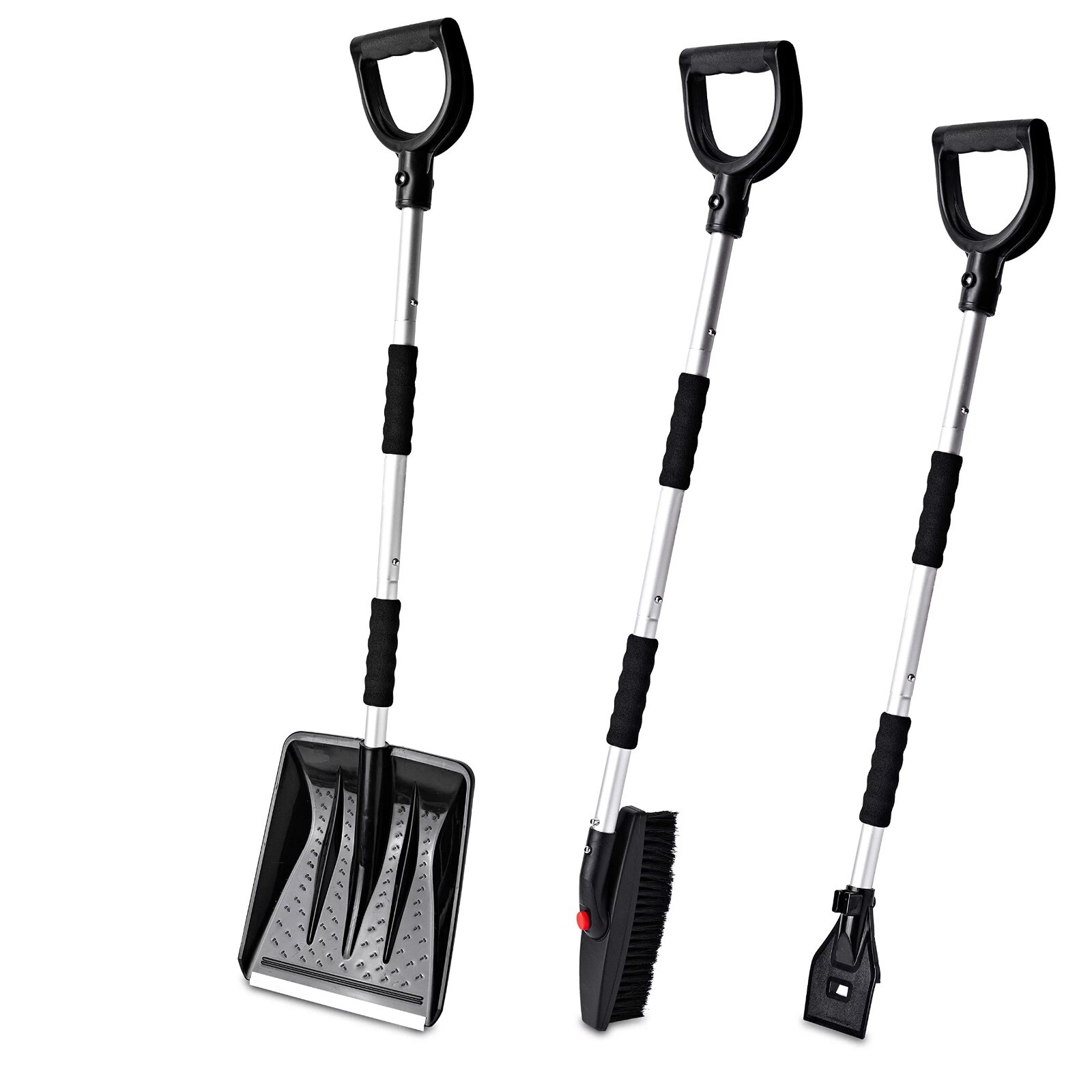 "Emergency Collapsible Snow Removal Set for Cars, Trucks, and Outdoors 