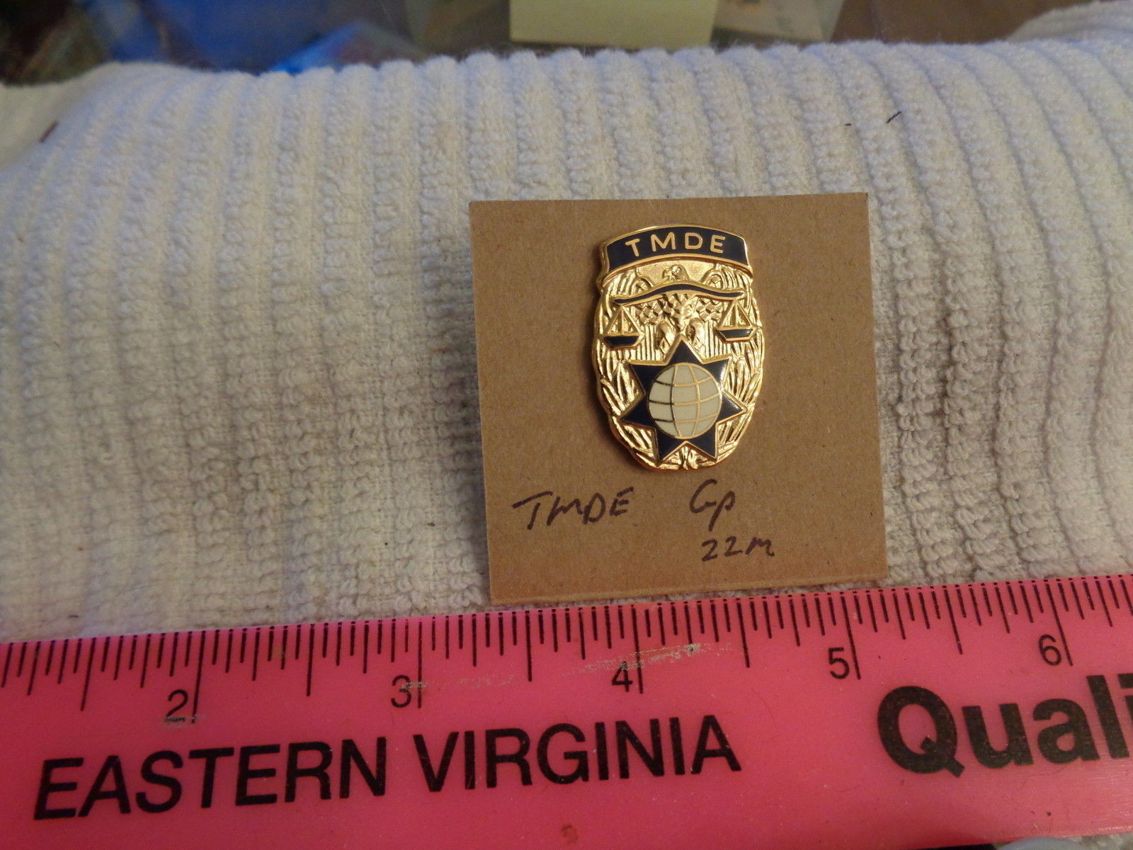 TMDE Group 22M Unit Crest, DI, DUI (DRAW#M6)