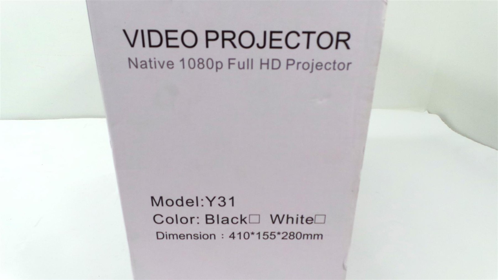 Yaber Y31 Native 1080p Full HD Projector - Open BOX - White