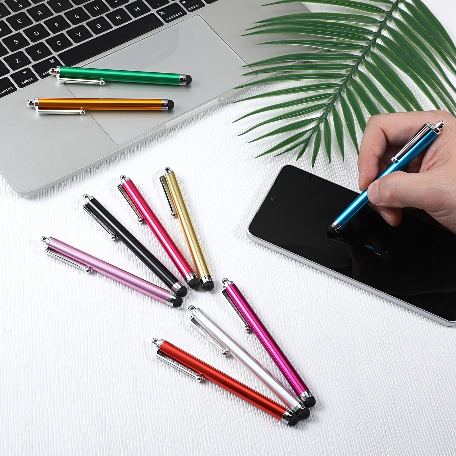 100 Pieces Stylus Pen for Touchscreen Universal Capacitive Touch Screen Pens ...