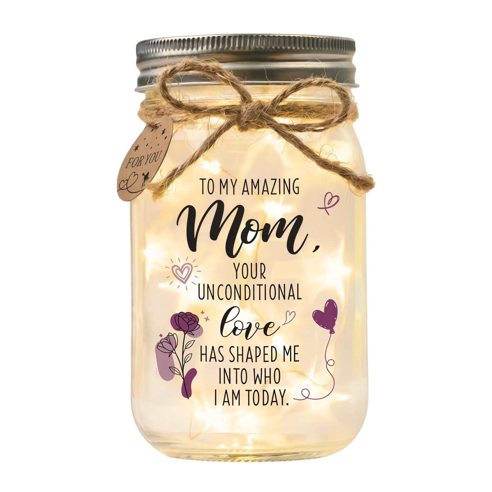 Gifts for Mom, Mothers Day from Husband Daughter Son, Birthday Women Wife Gifts.