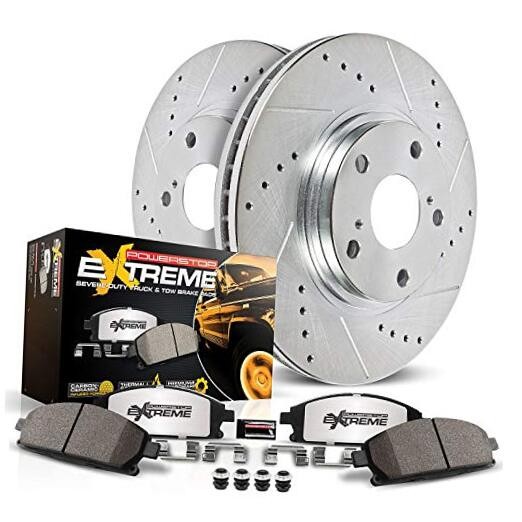 K7150-36 Front Z36 Truck & Tow Brake Kit, Carbon Fiber Ceramic Brake Pads and