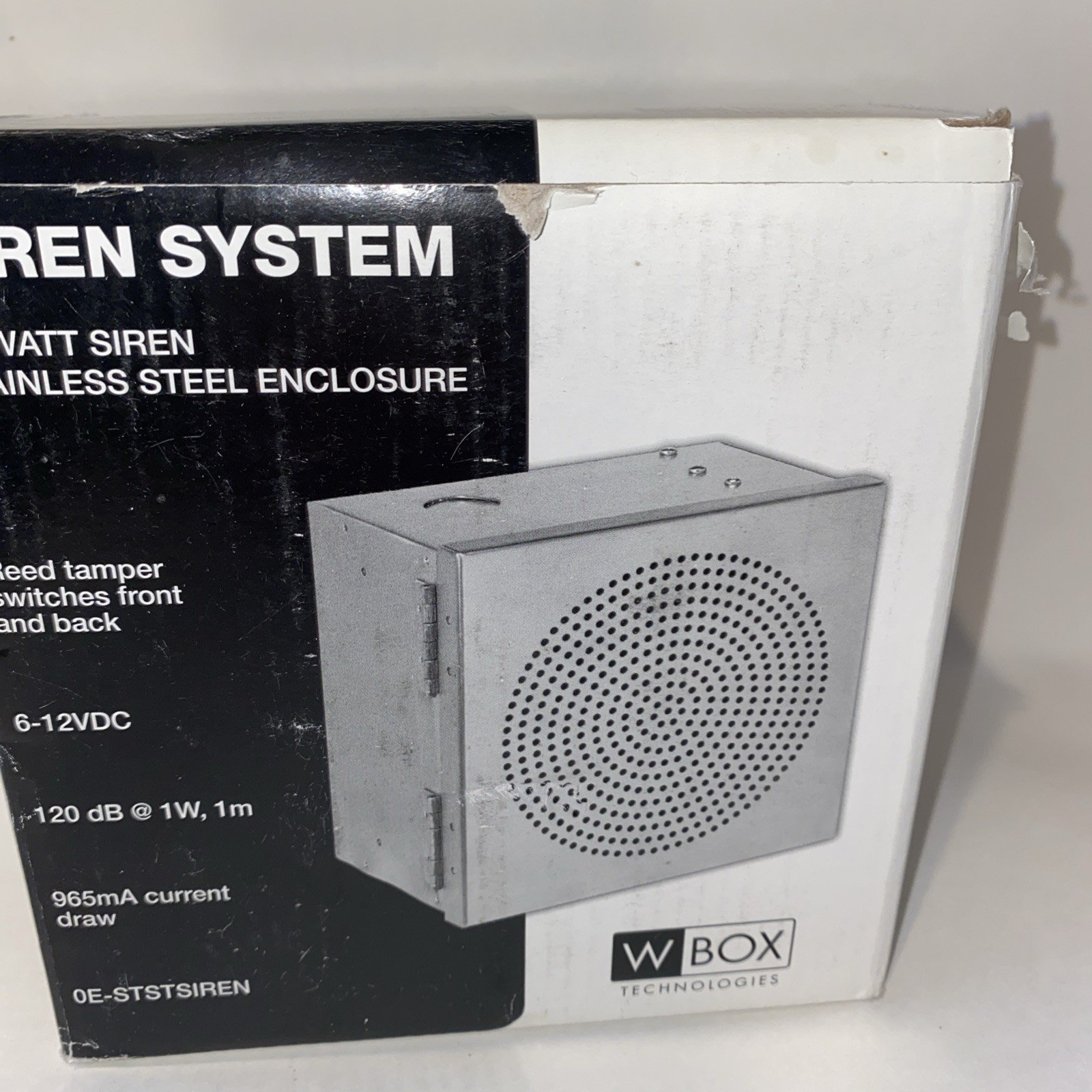 ADI PRO WBOX 0E-STSTSIREN 30W Dual Tone Stainless Steel Siren FAST SHIPPING