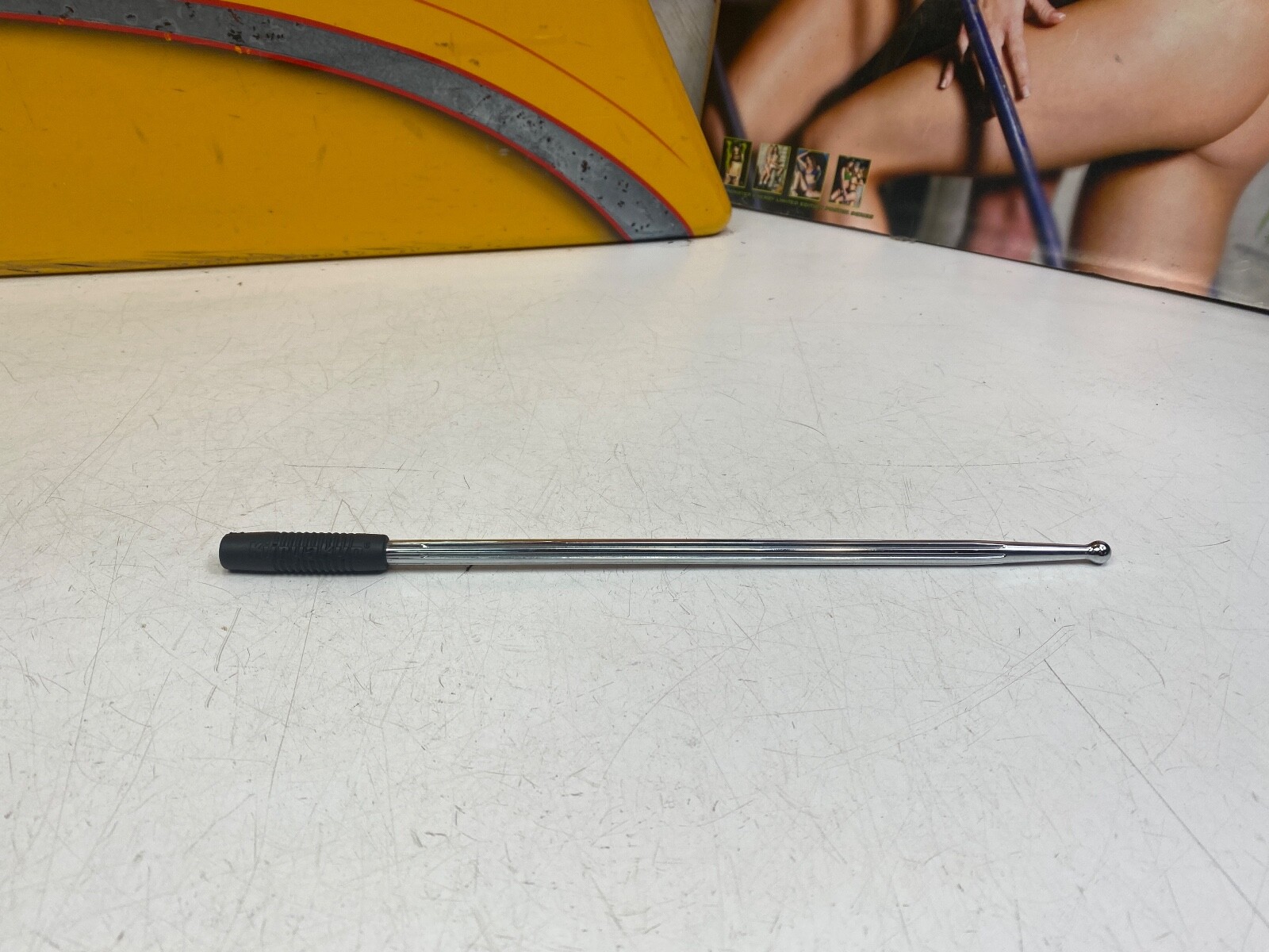🔥Harley Kuryakyn Round Grooved Billet Antenna #863🔥