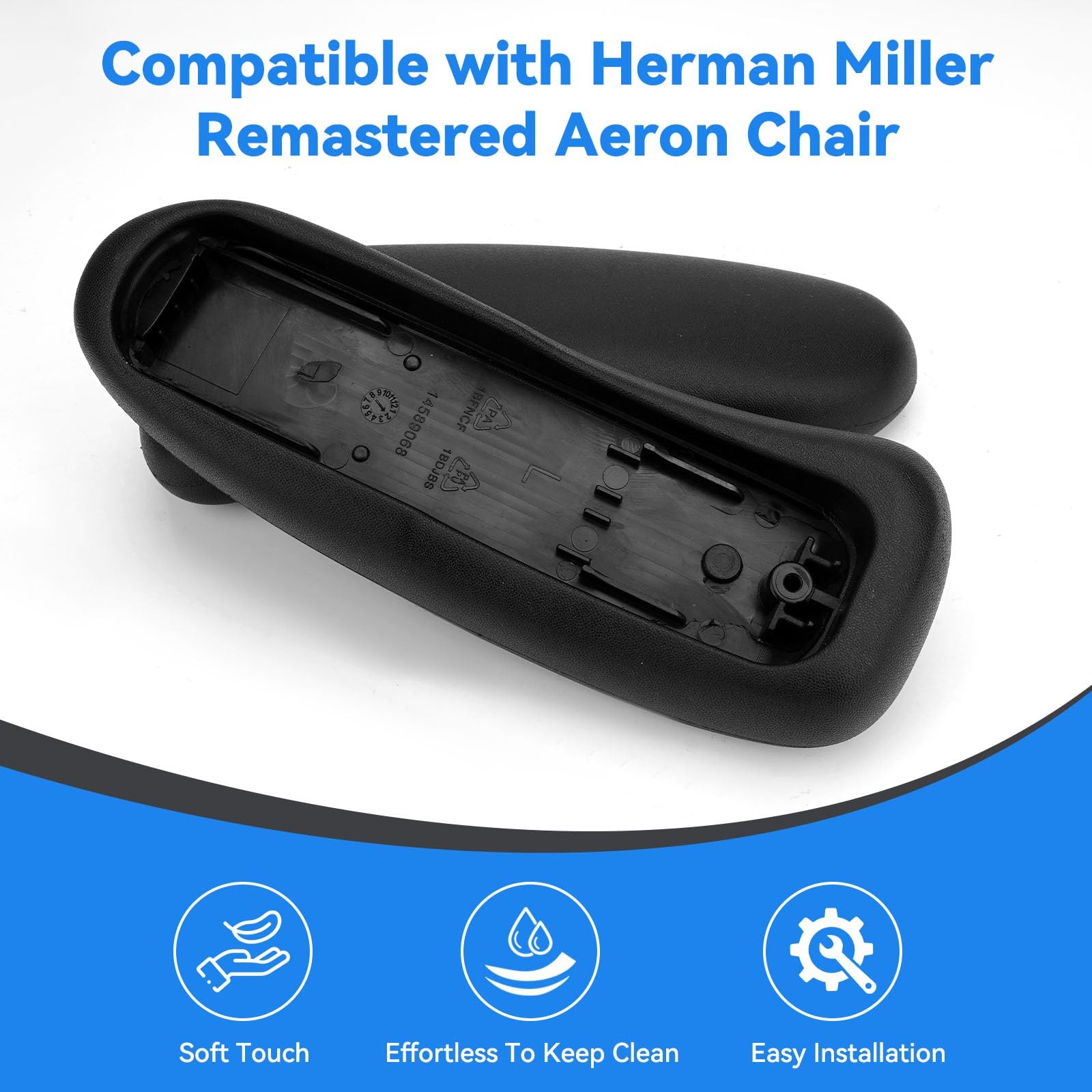Chair Armrest Arm Pads Caps for Herman Miller Remastered Aeron Chair – Compat...