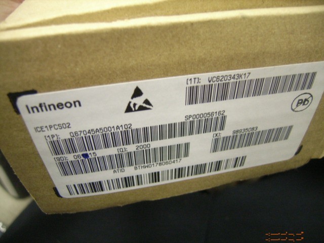 ICE1PCS02 - Infineon Technologies - IC,POWER FACTOR CONTROLLER,DIP,8PIN (20 pcs