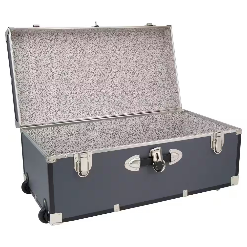Seward Explorer 30 In. Trunk with Wheels & Lock, Gray