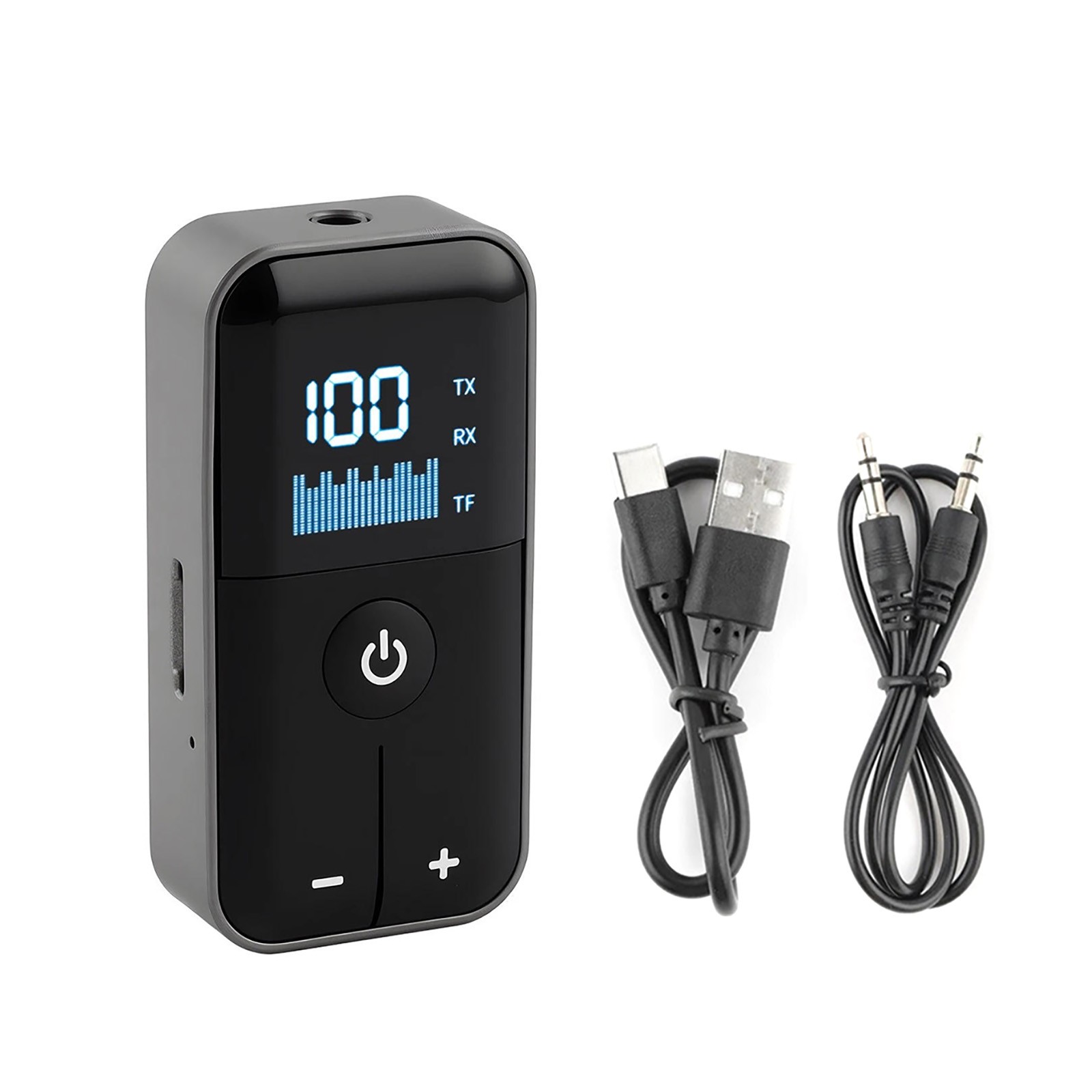 Bluetooth 5.4 Audio Adapter Wireless Receiver Transmitter TF Card MP3 Player