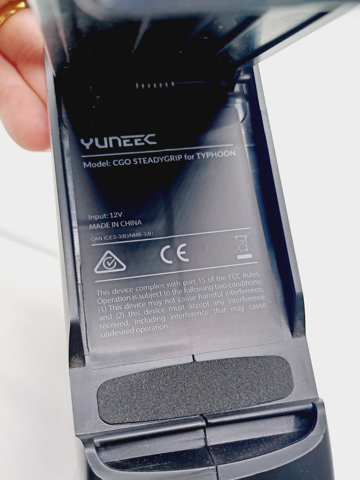 Yuneec CGO SteadyGrip for Typhoon Series Camera Gimbal – Handheld Stabilizer