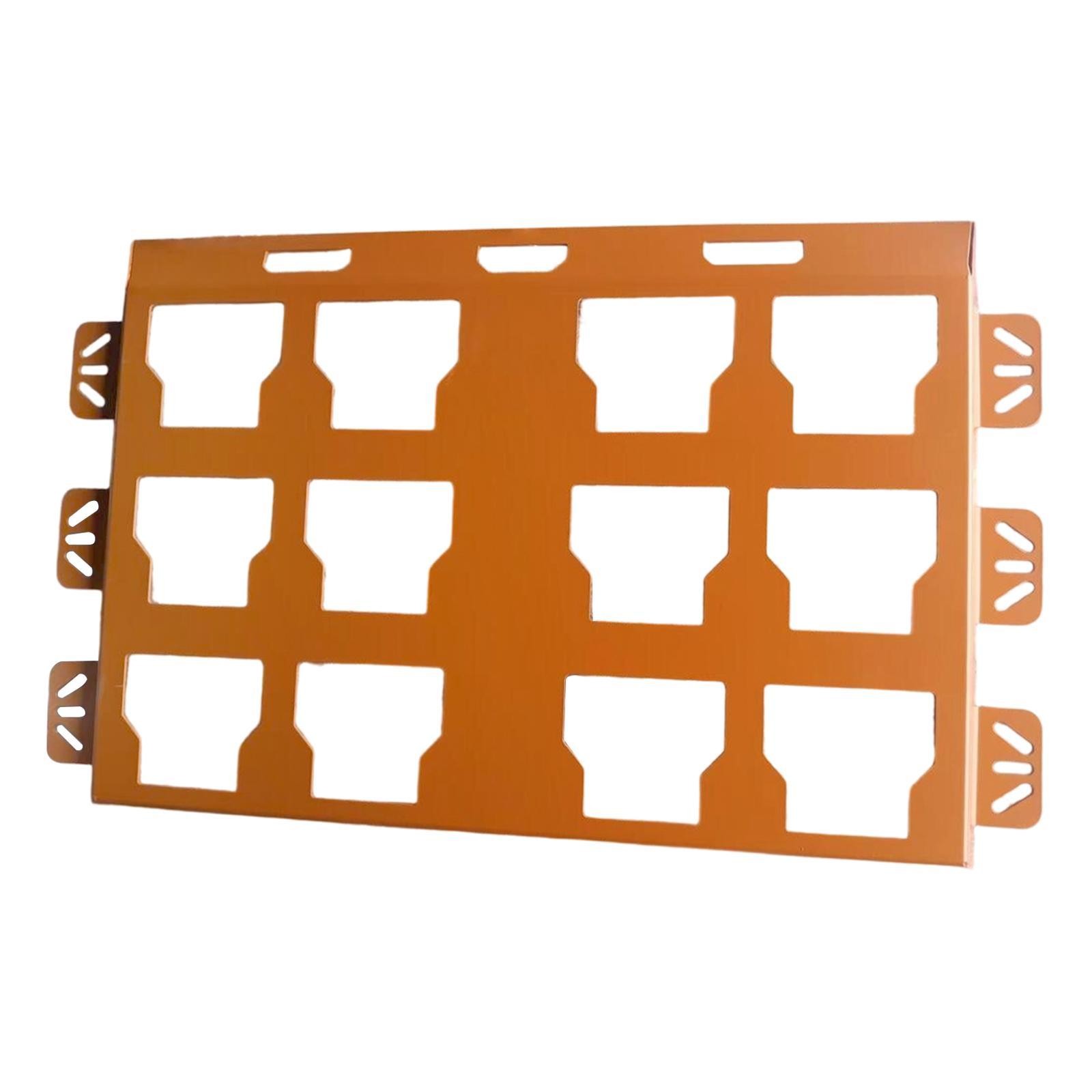 Mounting Plate Steel Multifunctional Spacious Compatible with Holder