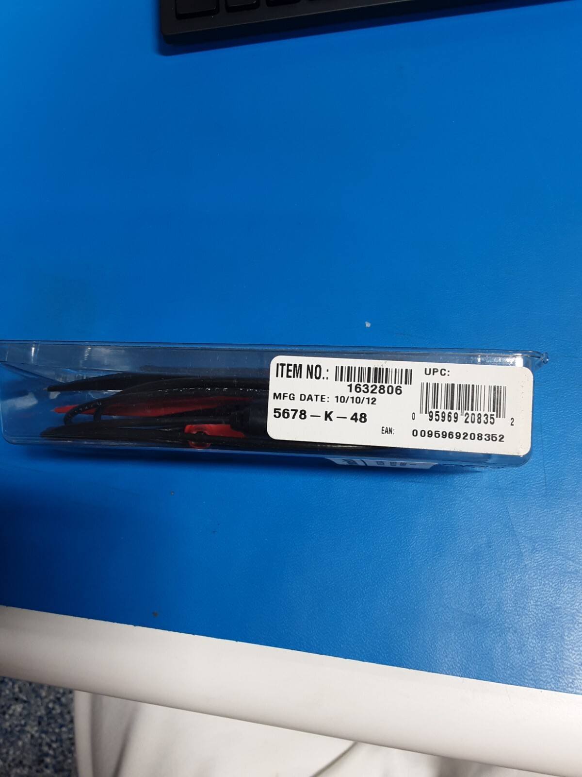 Pomona 5678-K-48 SMD Test Tweezers with DMM Plugs , to Multimeter Plugs 05276