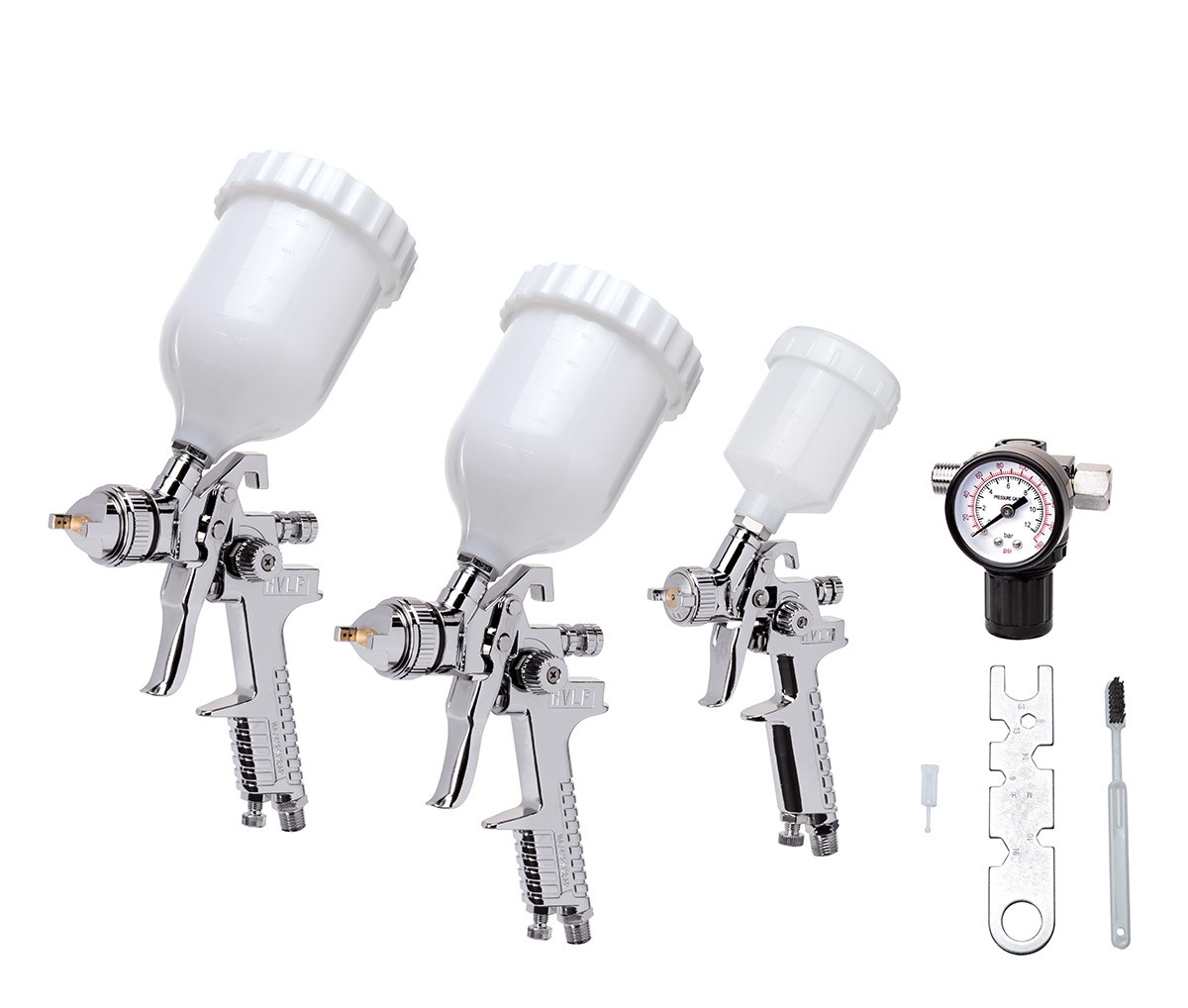 Rockwood® 10 Piece HVLP Paint Gun Set (16293)