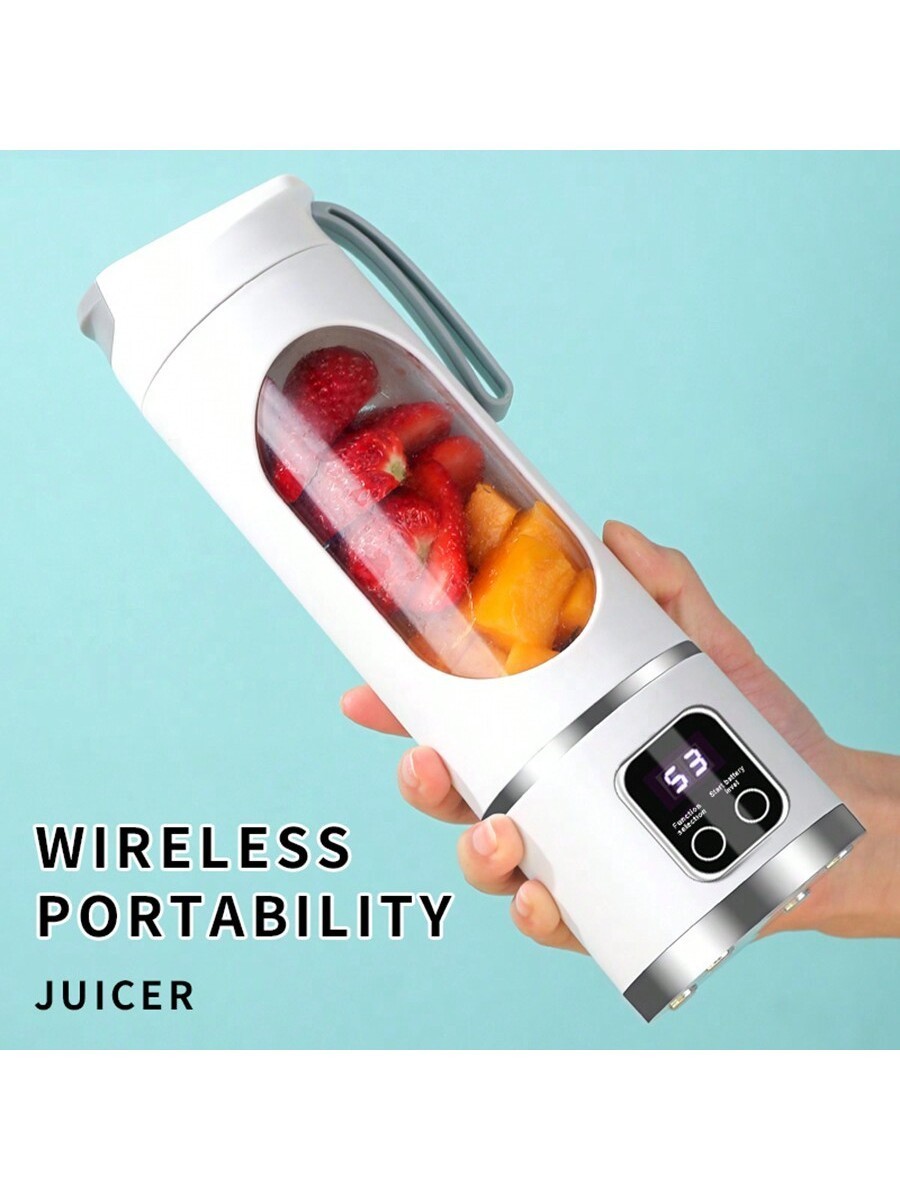 Portable Fruit Juicer Smoothies Mixer Two Cup USB Rechargeable Blender US SHIP