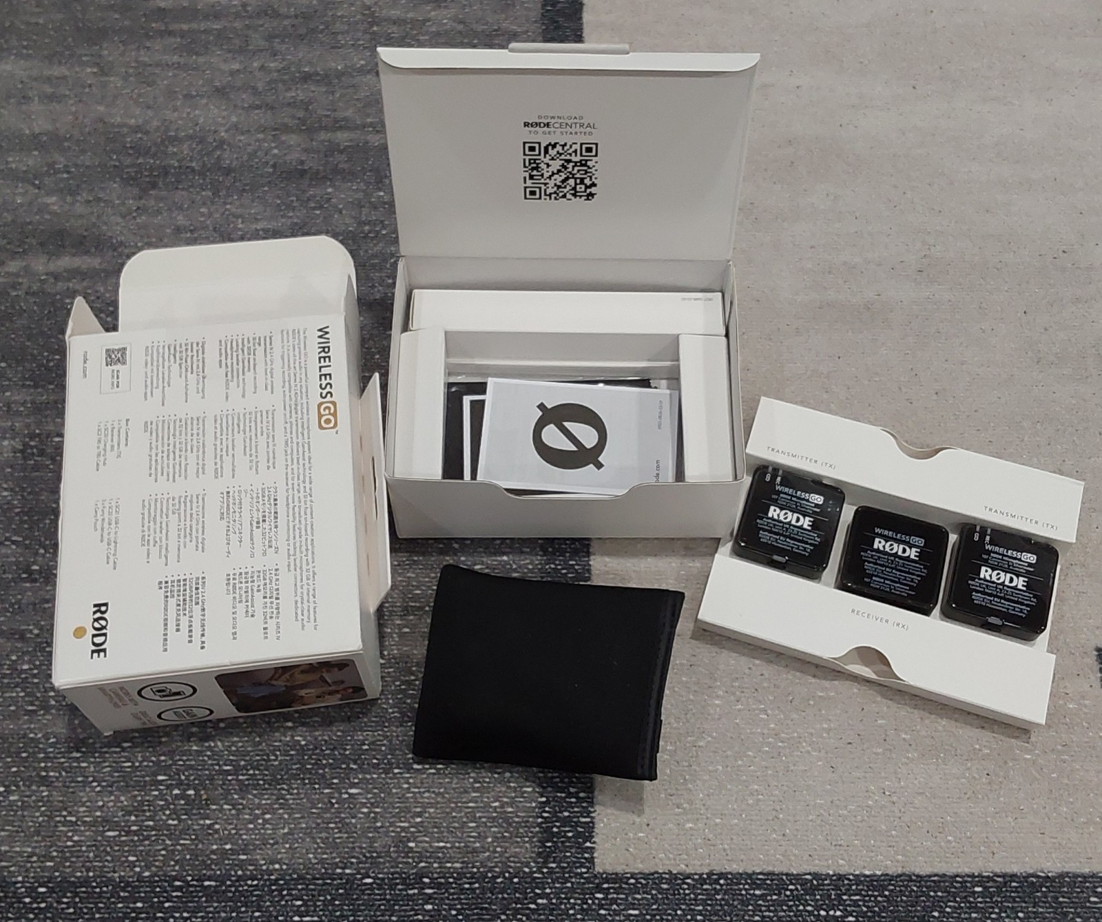 RODE Wireless GO Gen 3 Compact Wireless Microphone System (gen 3) NEW C1