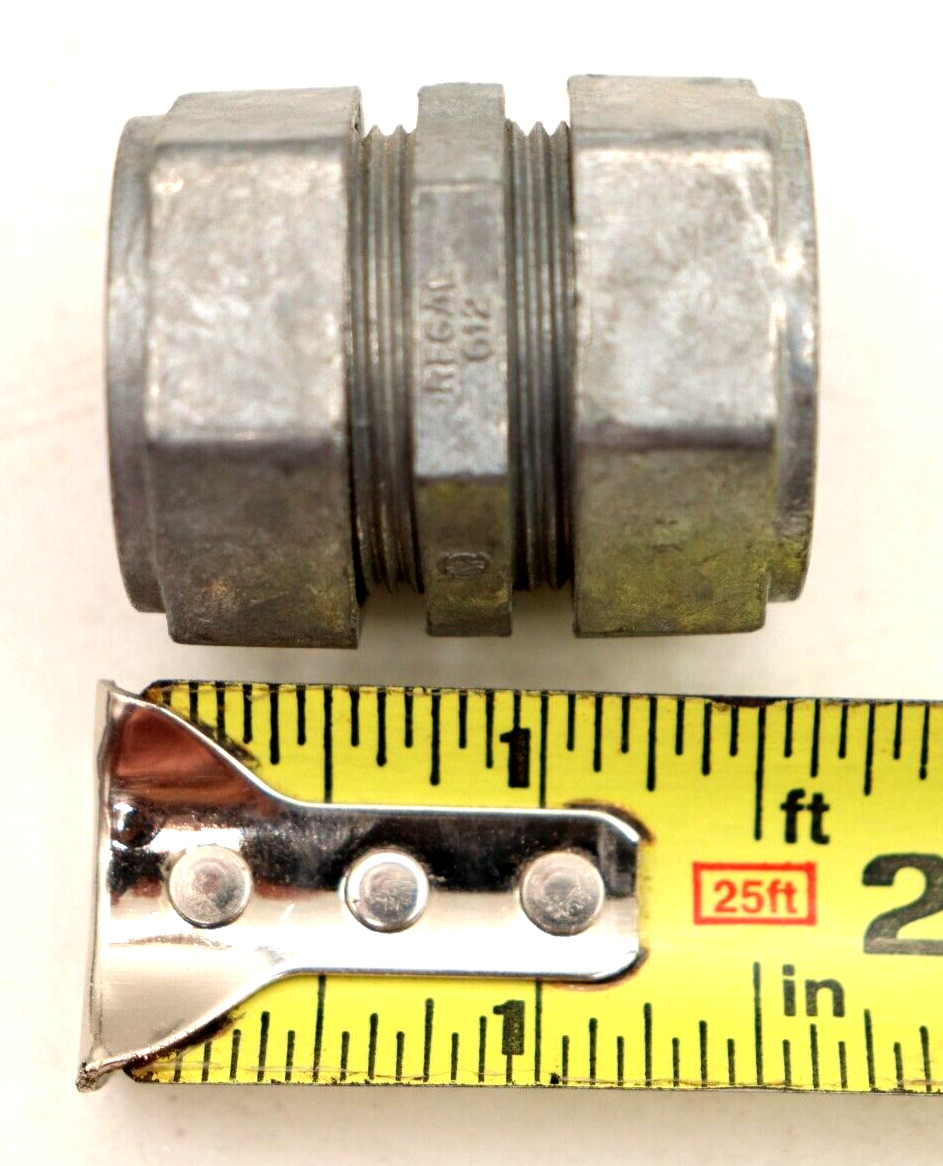 3/4" Die-Cast EMT Compression Coupling, New, Various Package Sizes