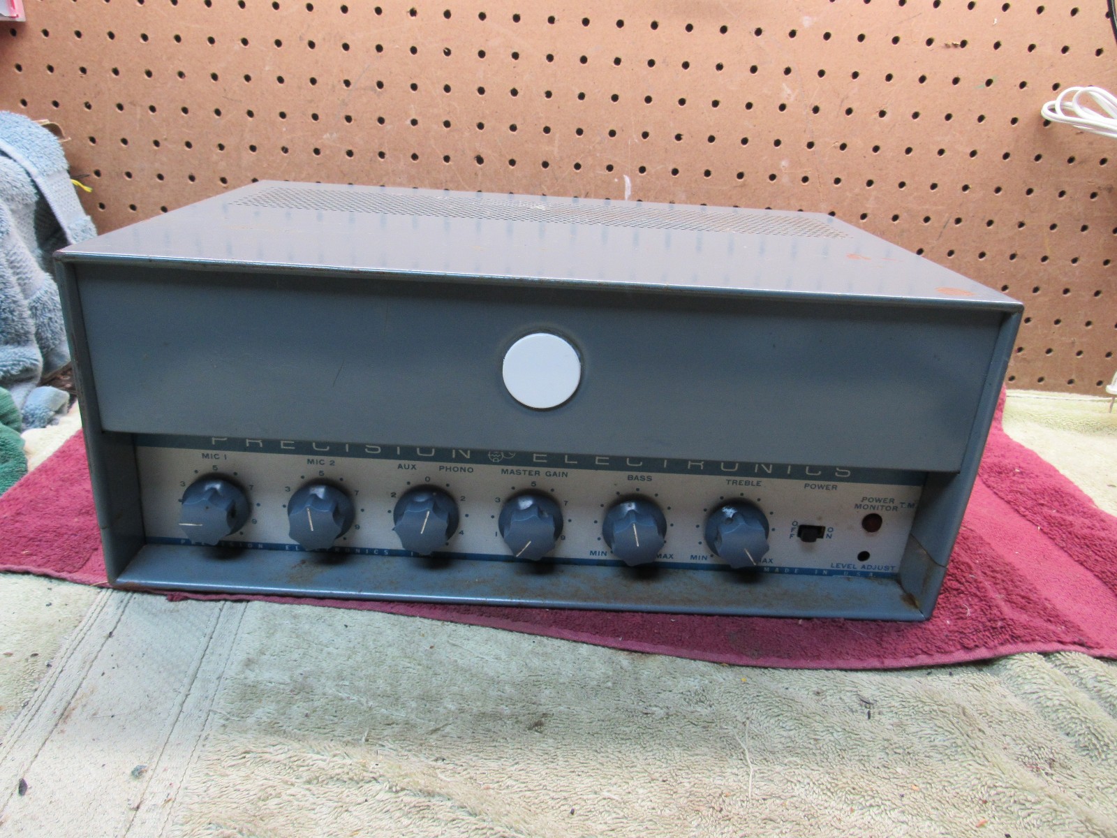 Vintage Precision Electronics S100 Tube Amplifier Mic Mixer Western Electric