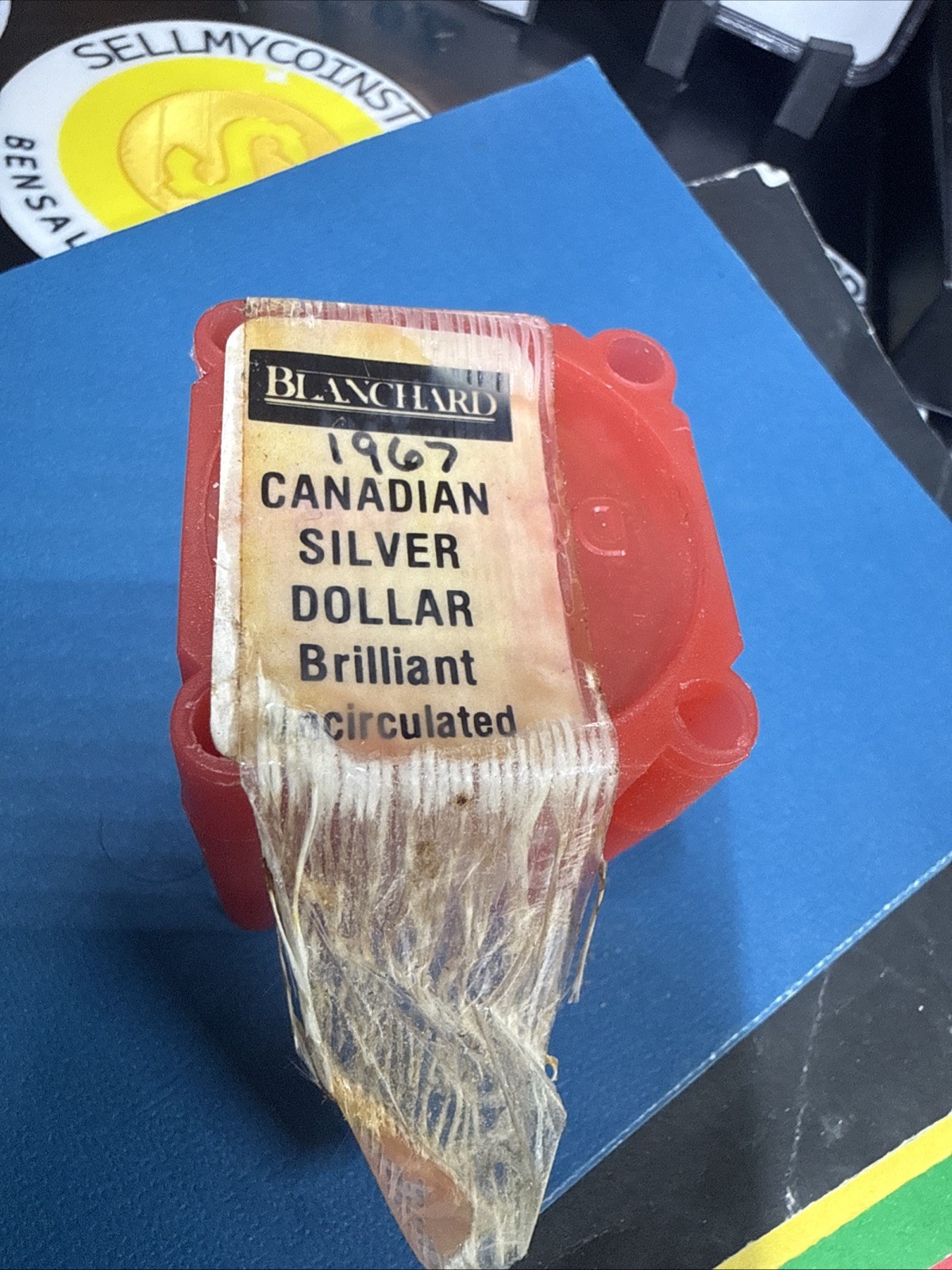Blanchard 1967 Canada Silver Dollar Centennial Commemorative Goose Roll of 20 BU