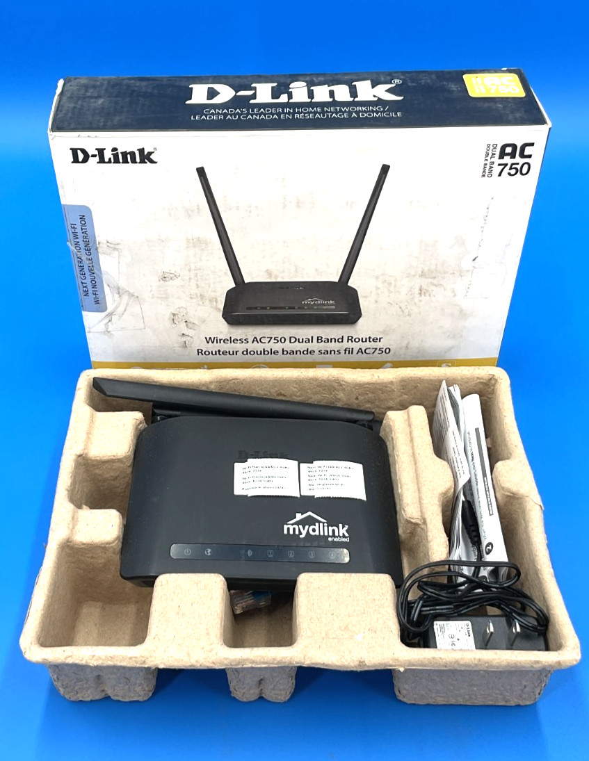 D-Link AC750 802.11ac Wireless LAN Router DIR-816L ✅ ❤️️ ✅ ❤️ OPEN BOX!