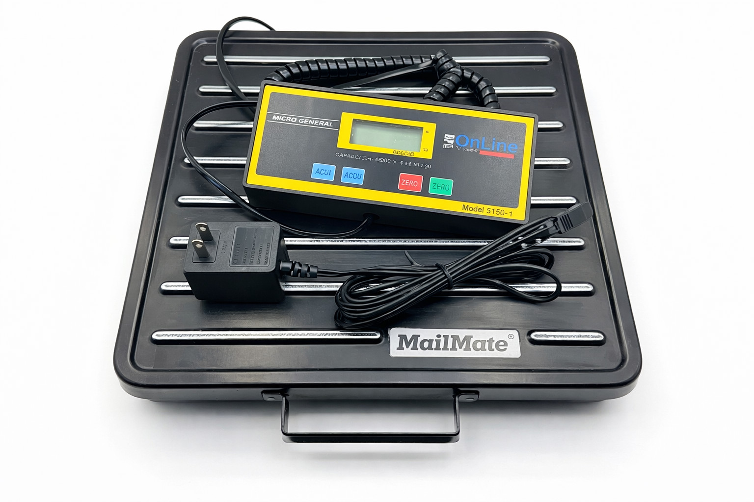 Micro General MailMate MG5150-1 Digital Industrial Scale 150 LBS 12” X 12”