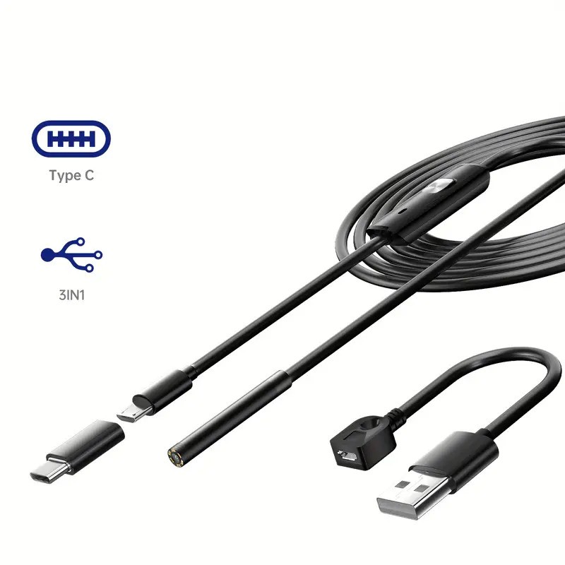 Lens Industrial Endoscope, Waterproof for Kitchen Home