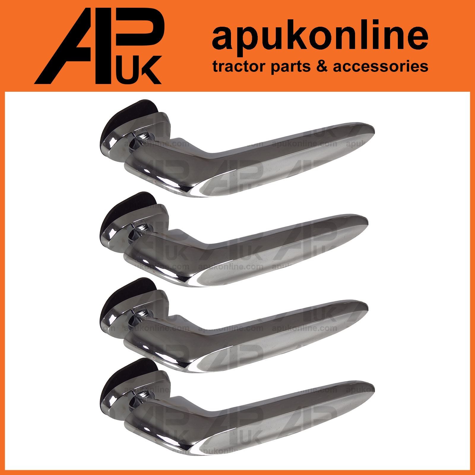 Set of 4 Straight Bonnet Handles for Fordson Power Super Dexta Major Tractor