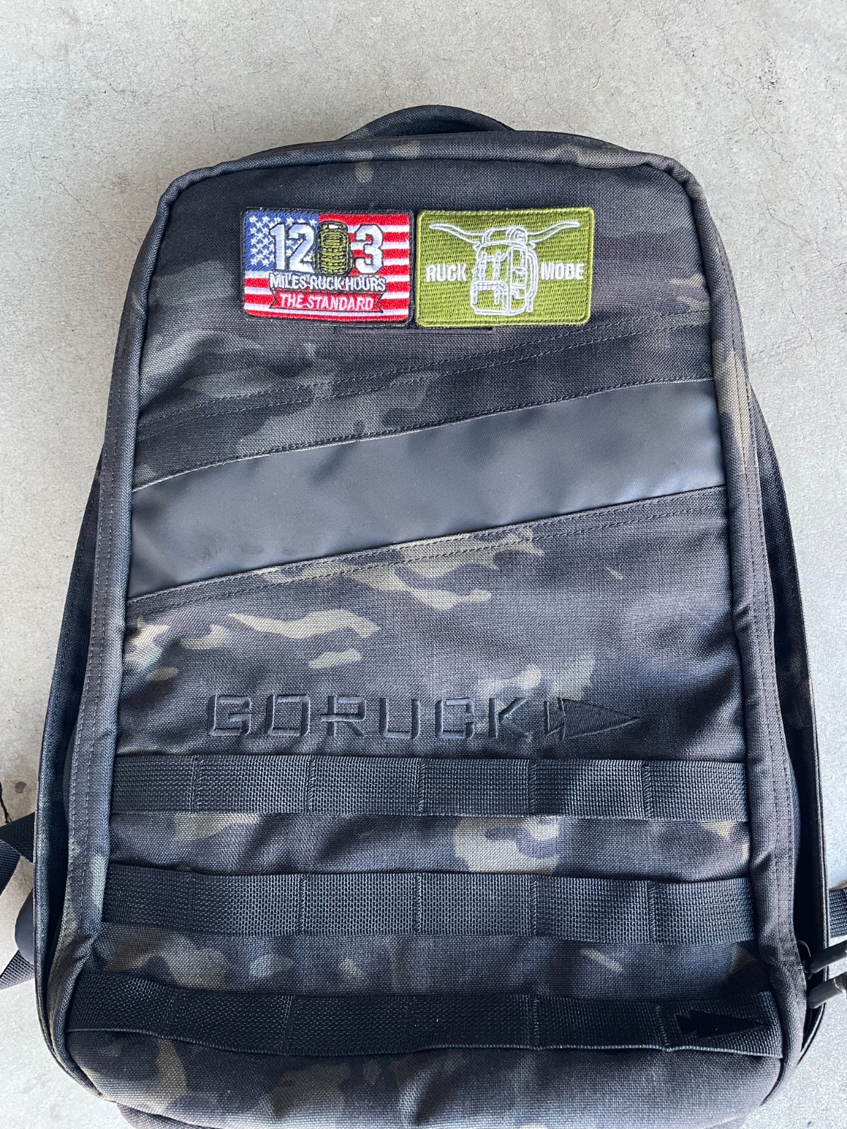 THE STANDARD - Challenge Patch - Hook and Loop Backing Panel