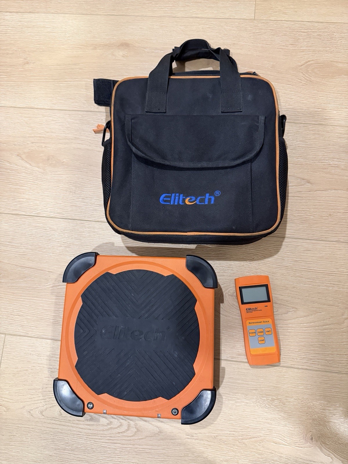 Elitech 330LBS/150KG Electronic Refrigerant AC Charging Weight Scale LMC-210A