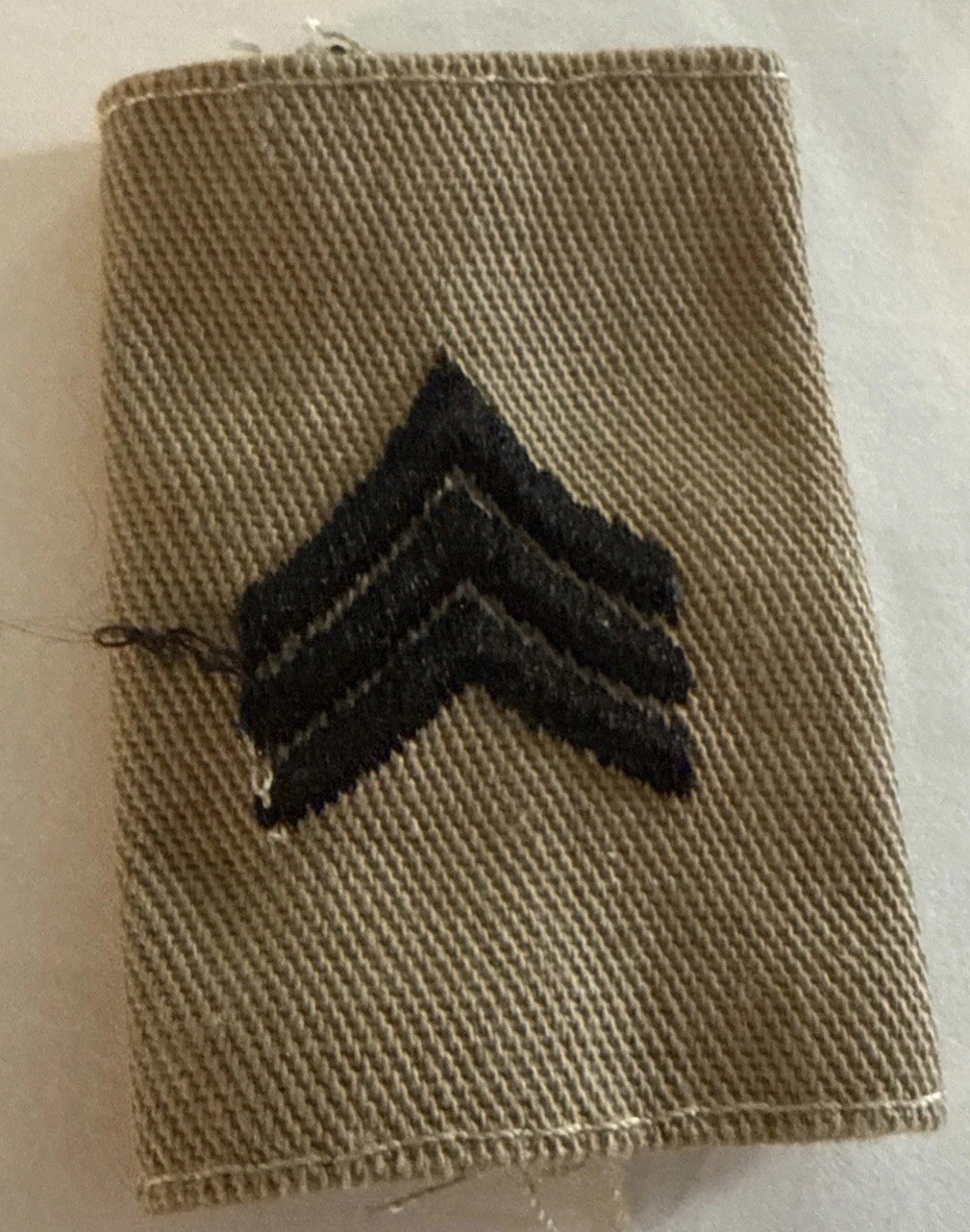 Sergeant Chevron Patch