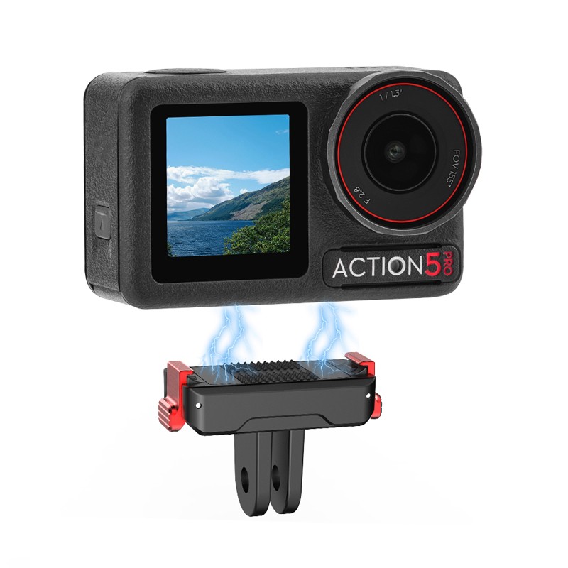 Mount Adapter For DJI Osmo Action 5 Pro 5 4 3 Camera Quick Release Accessories