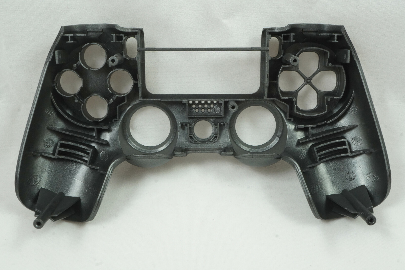 Blue Flame Soft Touch Front Face Shell For PS4 Controller - For current gen