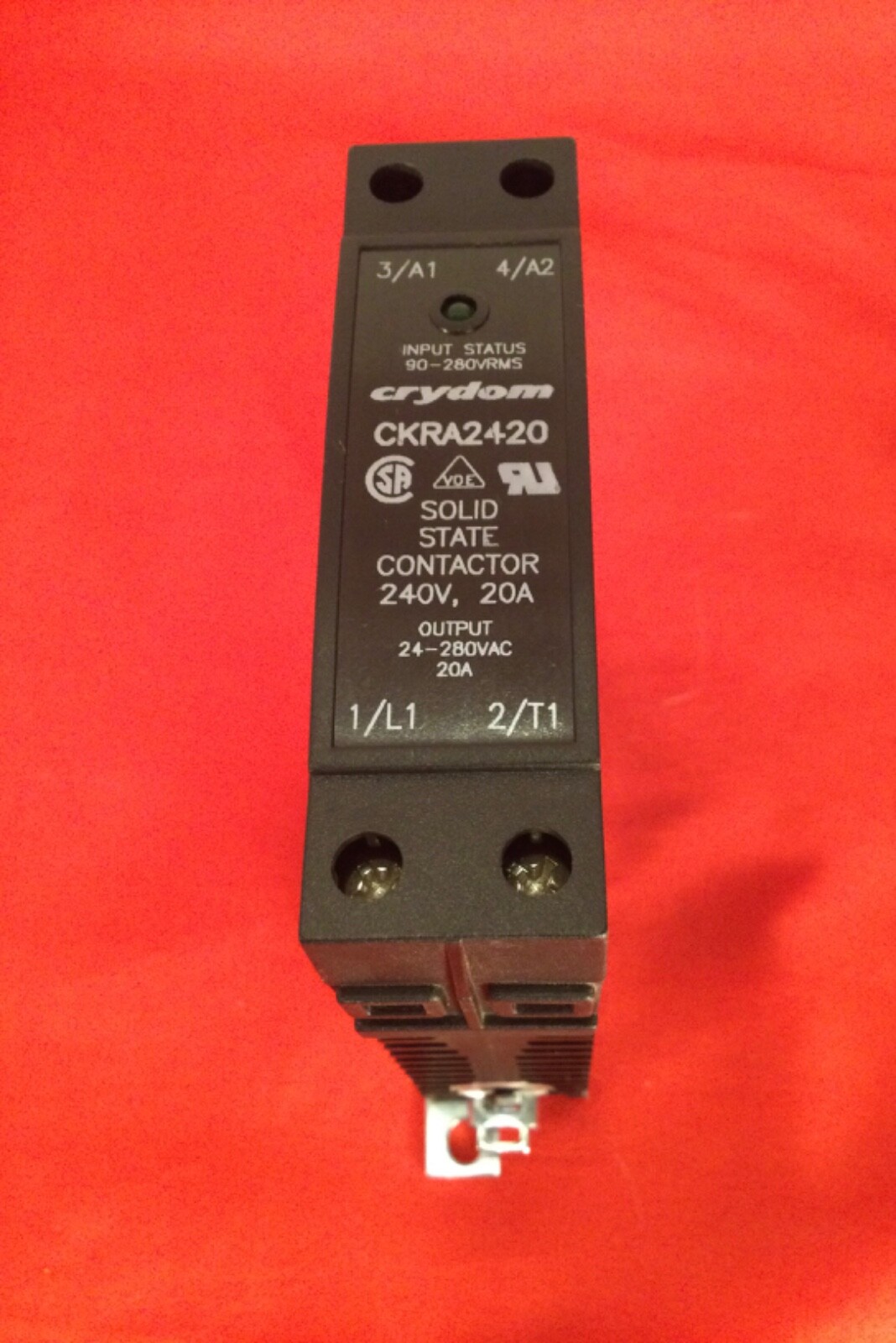 crydom solid state relay ckra2420 new open box 240v 20a contractor.