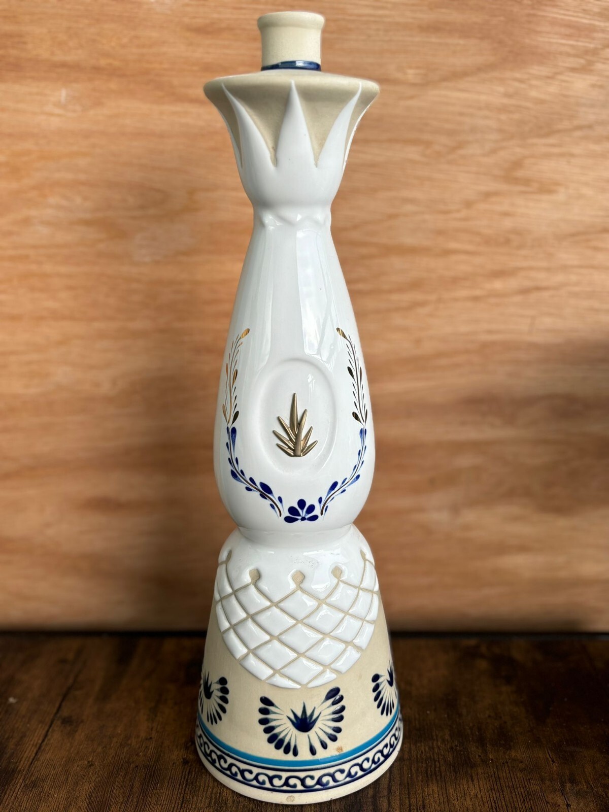 1 Empty Clase Azul Añejo 750 ML, Tequila Signed Bottle