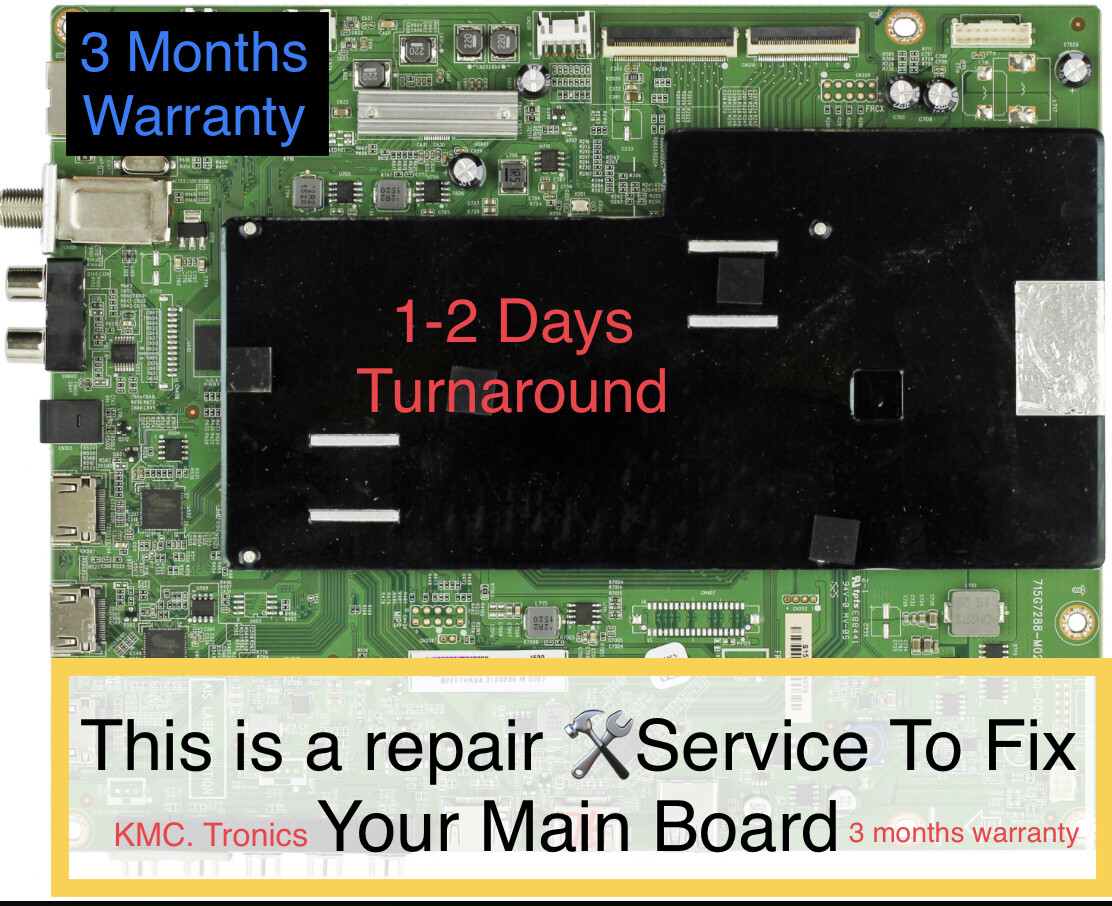 ''Repair🛠Service'' For Vizio Main Bd 756TXECB0TK004 XECB0TK004060X P502UI-B1E