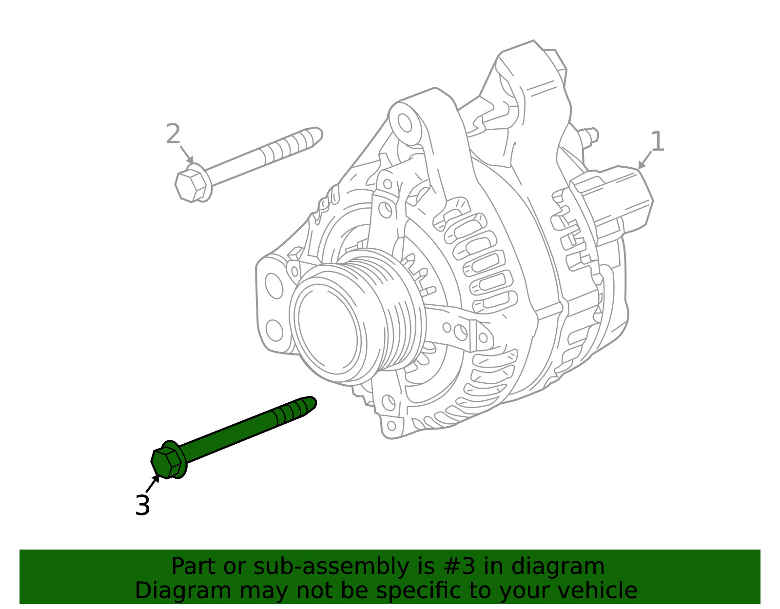 Genuine GM Multi-Purpose Bolt 11547258