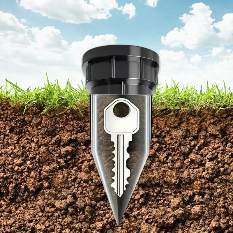 Garden Key Hider, Realistic Underground Watering Can Key Safe, No Battery Needed