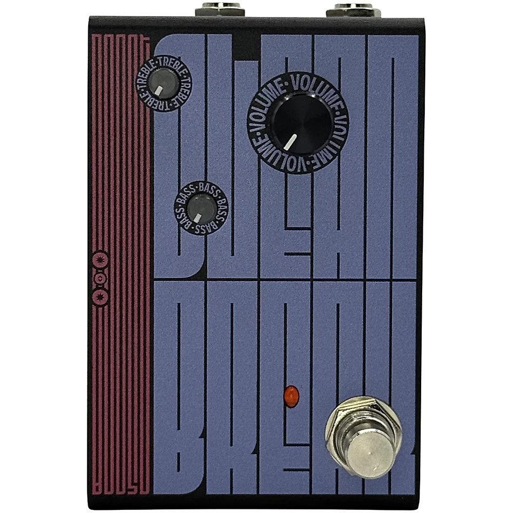 Heather Brown Electronicals Clean Break Volume Boost and EQ Pedal  Black