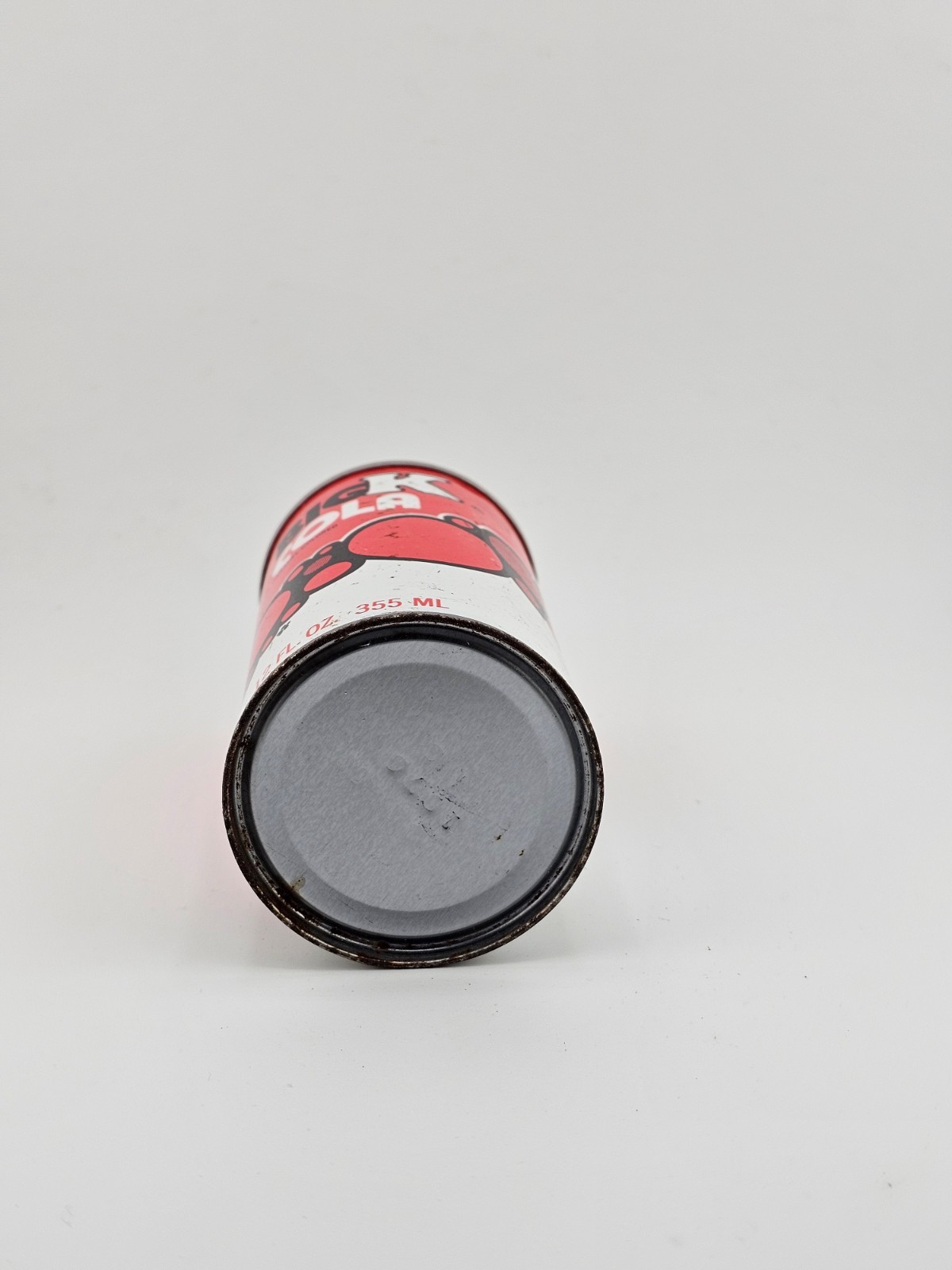 Vintage Steel Pull Tab Big K Cola Soda 12 oz Empty Can