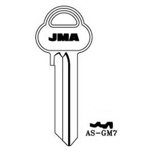 5 X ASSA Key Blanks AS-GM7  JMA