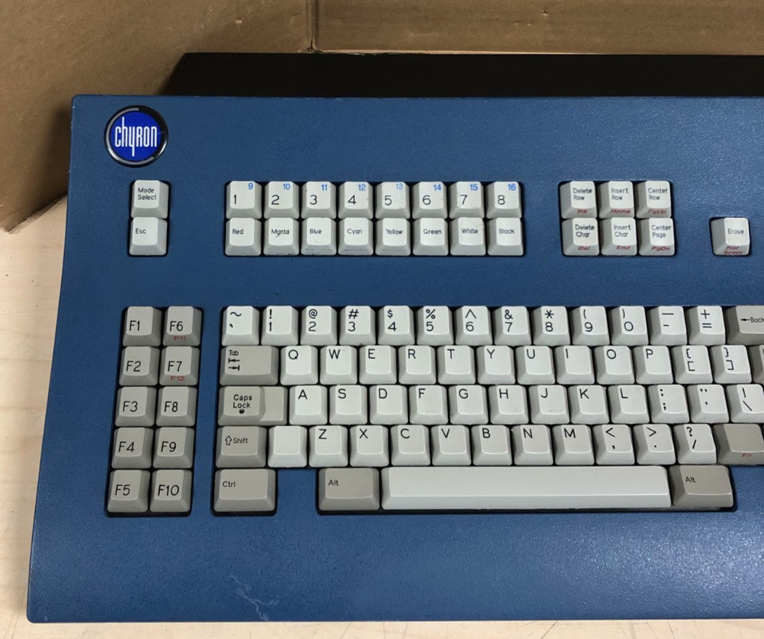 PARTS! CHYRON Duet CHYRON KYBD Character Generator Editing Keyboard (UNTESTED)
