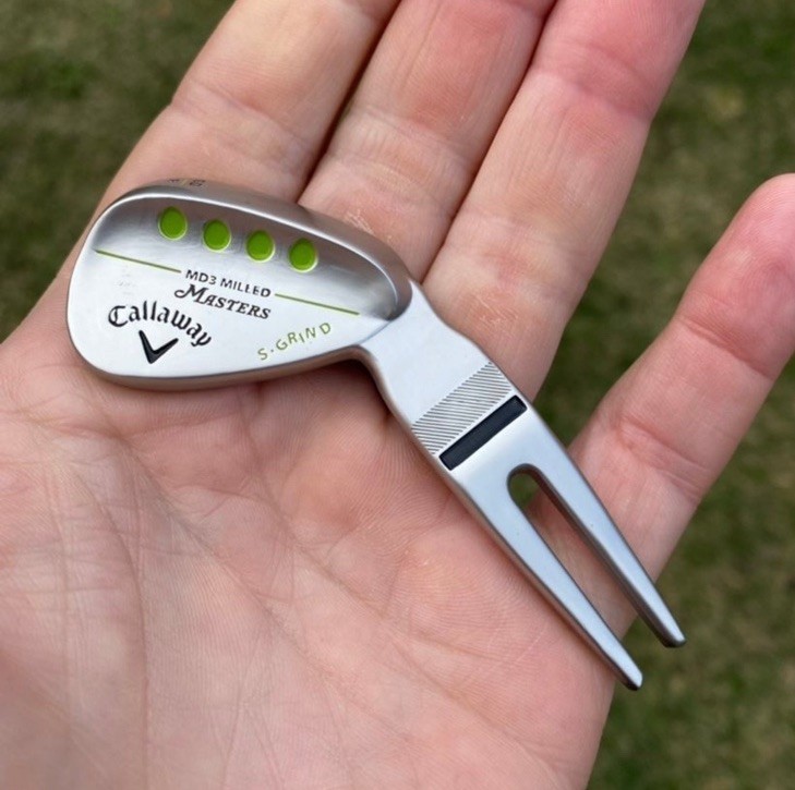 Callaway ‘Masters 2026’ Golf Divot Repair Tool Silver