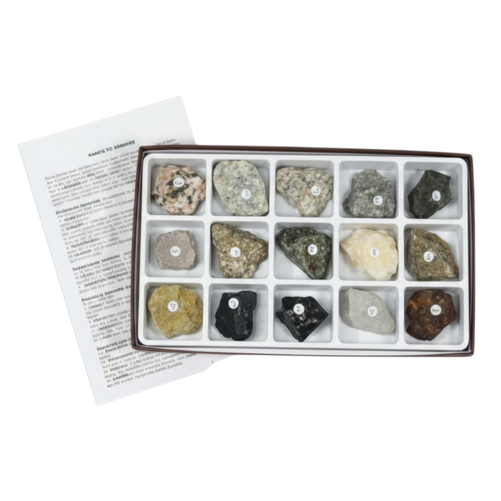 Rock Collection, Igneous, 15 Specimens