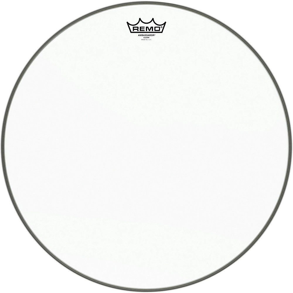 Remo Clear Ambassador Head 18 in.
