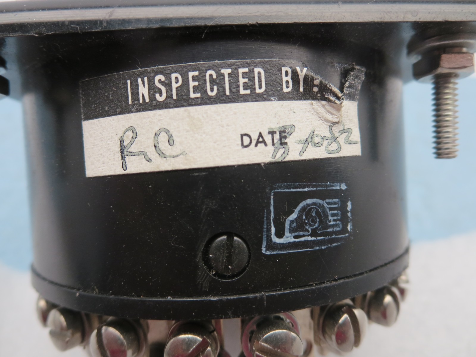 Omega Engineering No Part # Rotary Selector Switch 20 Pos + Off Missing 3 Screws