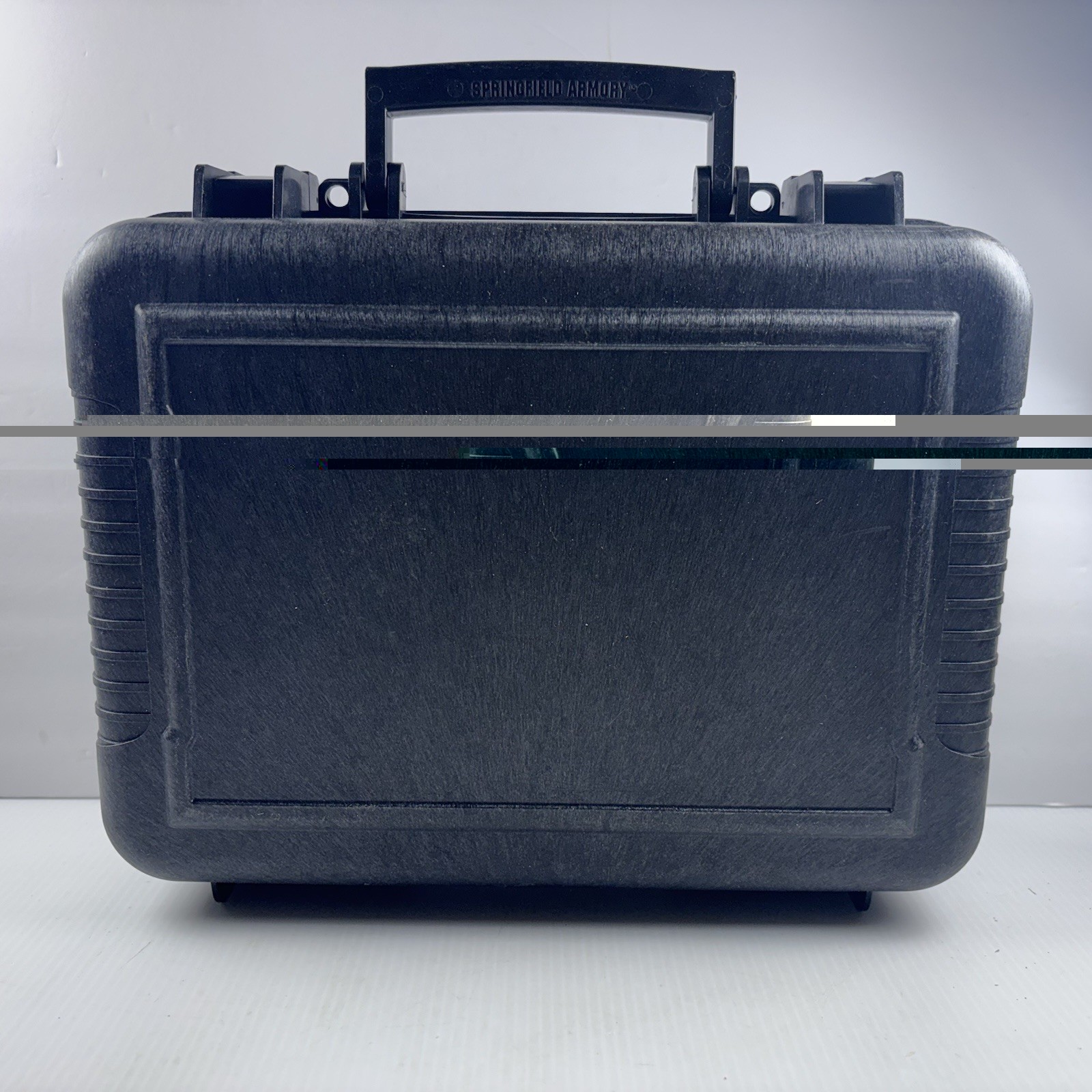 Springfield Armory XDE Black Hard CASE ONLY for 9mm Gun EMPTY with Lock ~ 2 Keys